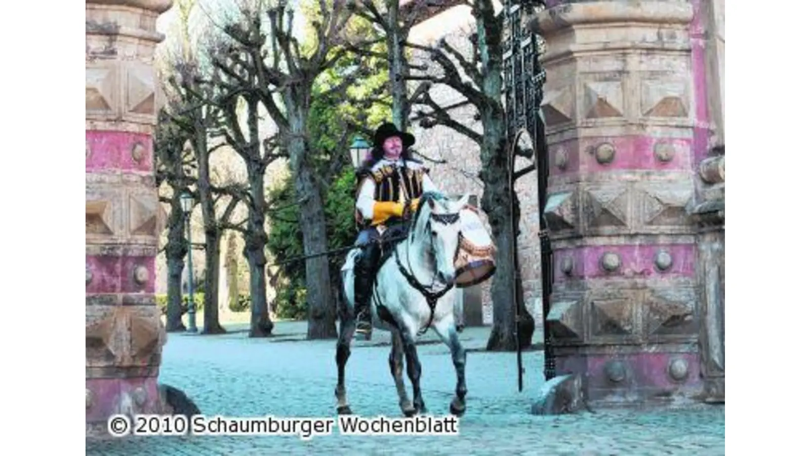Reitender Bote geht in alle Lande (Foto: ih)