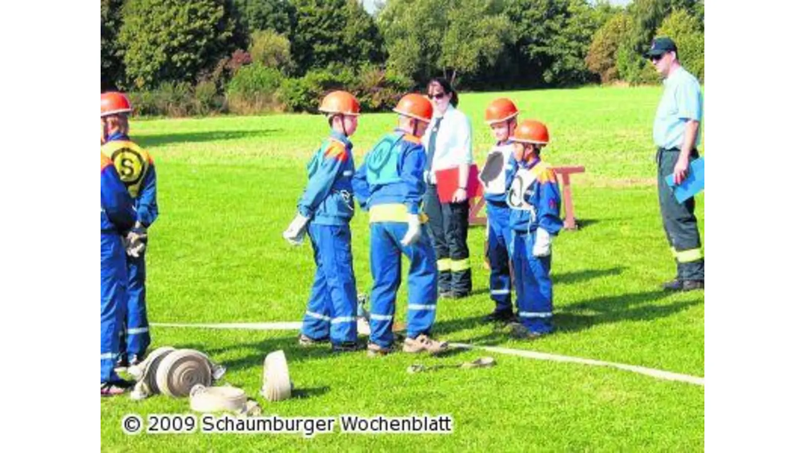 Wasserspaß bei der Jugendwehr (Foto: al)