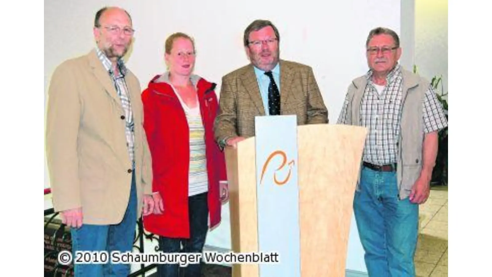 Neues Pult für stadttragende Reden (Foto: ste)