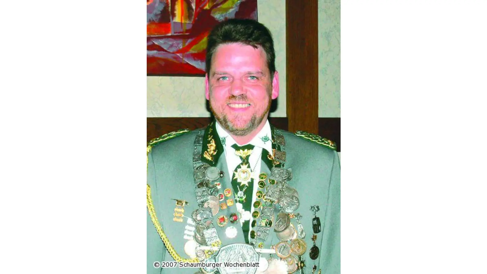 Andreas Bergmann König aller Schützen (Foto: km)