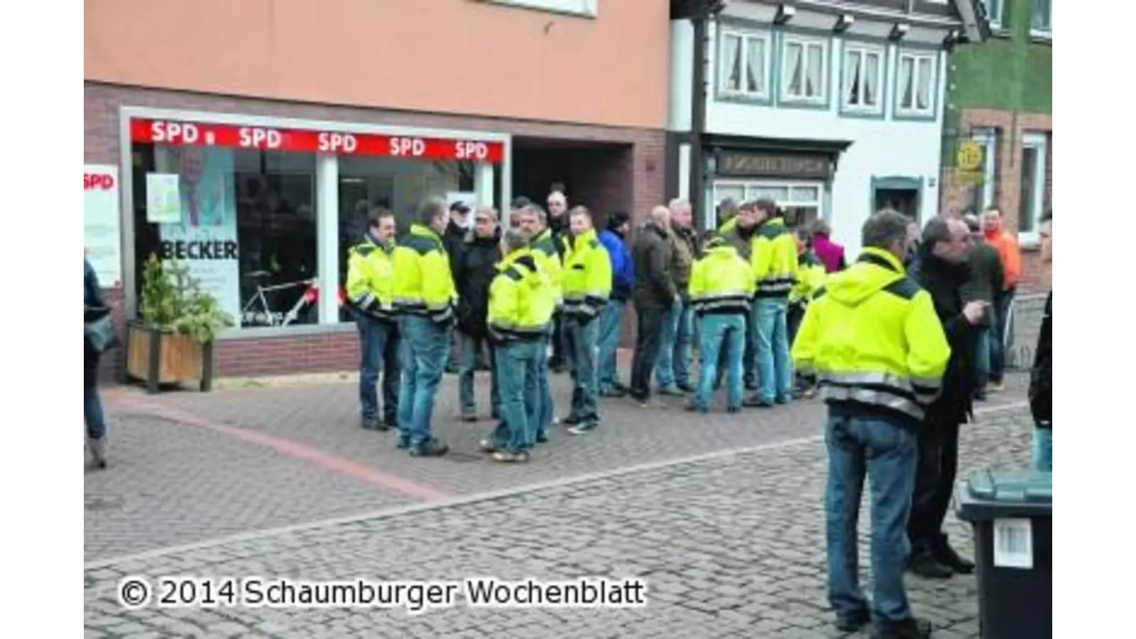 Stadthagen steht still (Foto: tr)