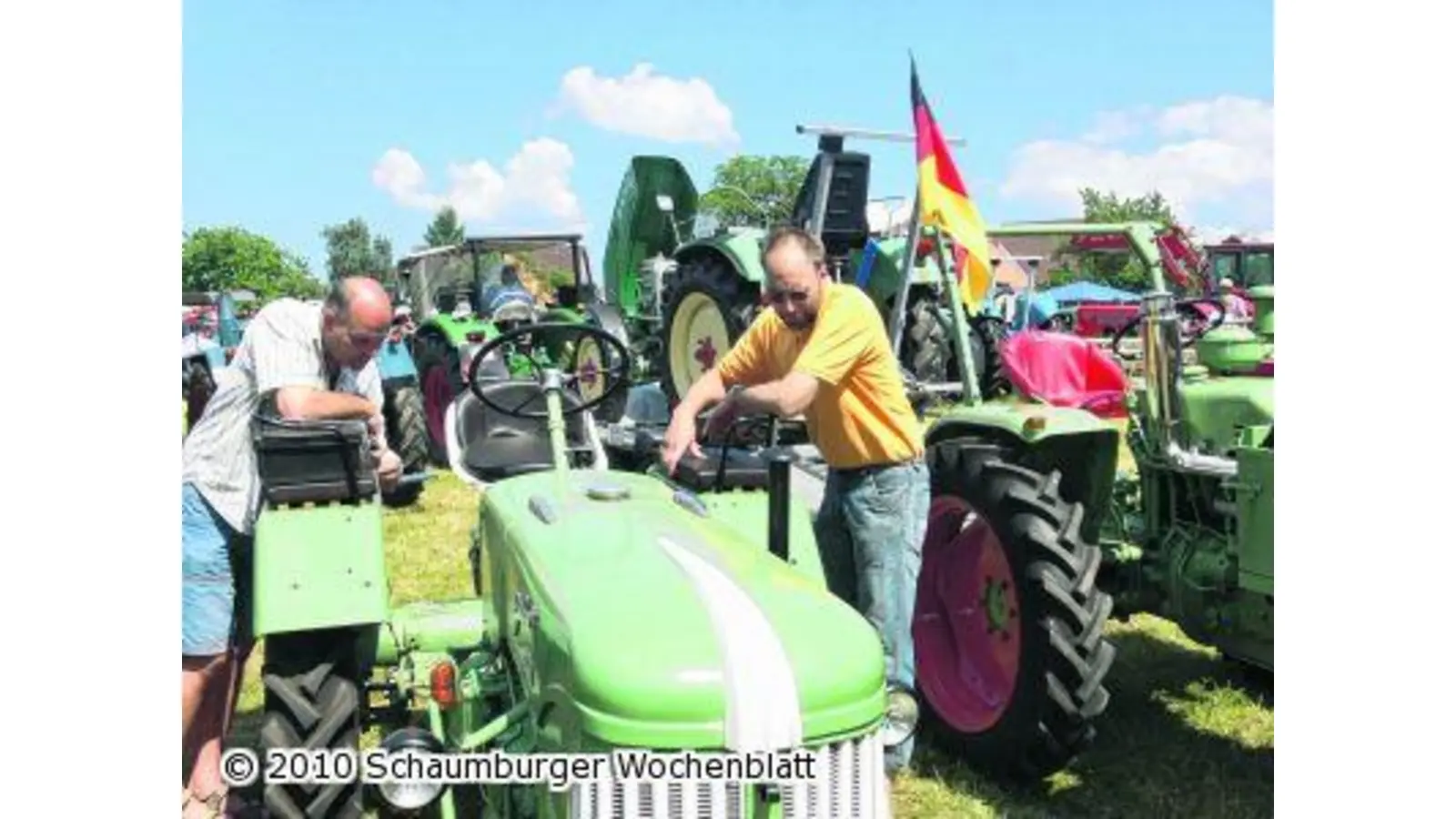 Alttraktorentreffen mit Trecker-TÜV (Foto: ste)