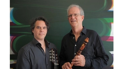 Federico D’Attellis und Gerald Splitt spielen am 11. Mai in der Apelerner Kirche.  (Foto: privat)