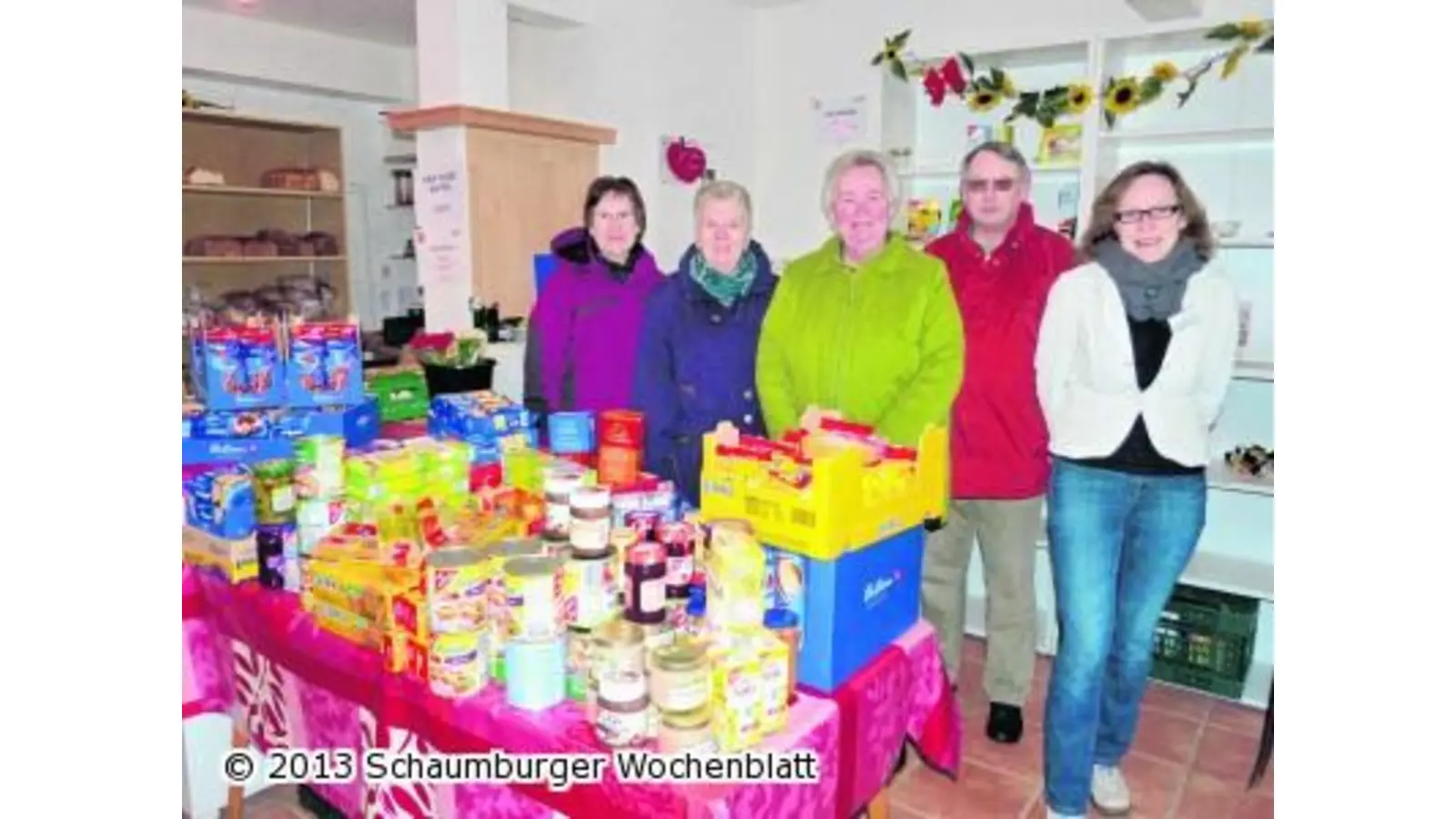 Die Tafel freut sich über Lebensmittel-Spenden (Foto: red)