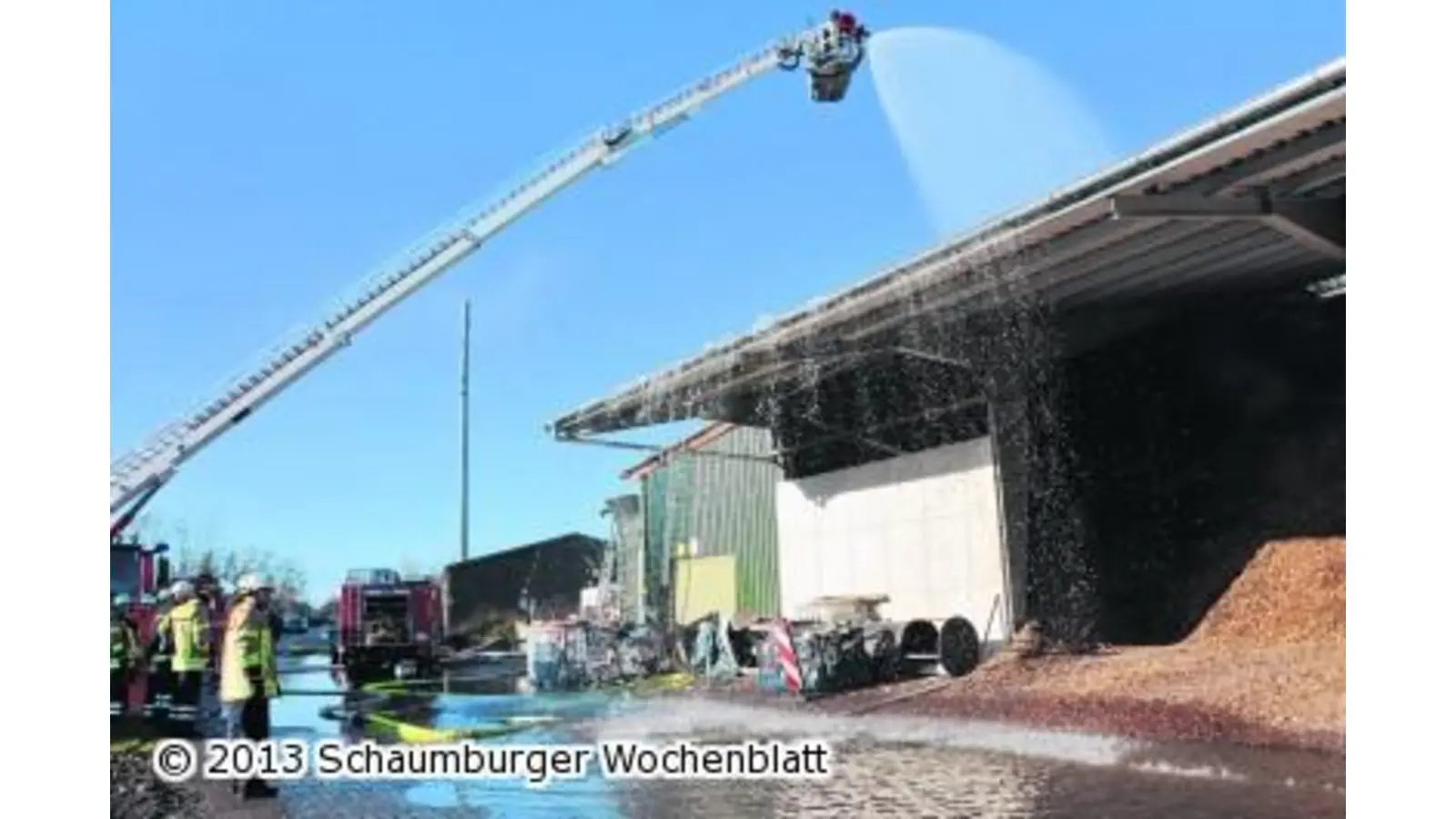 Hier sollte das Holz nicht brennen (Foto: nb)