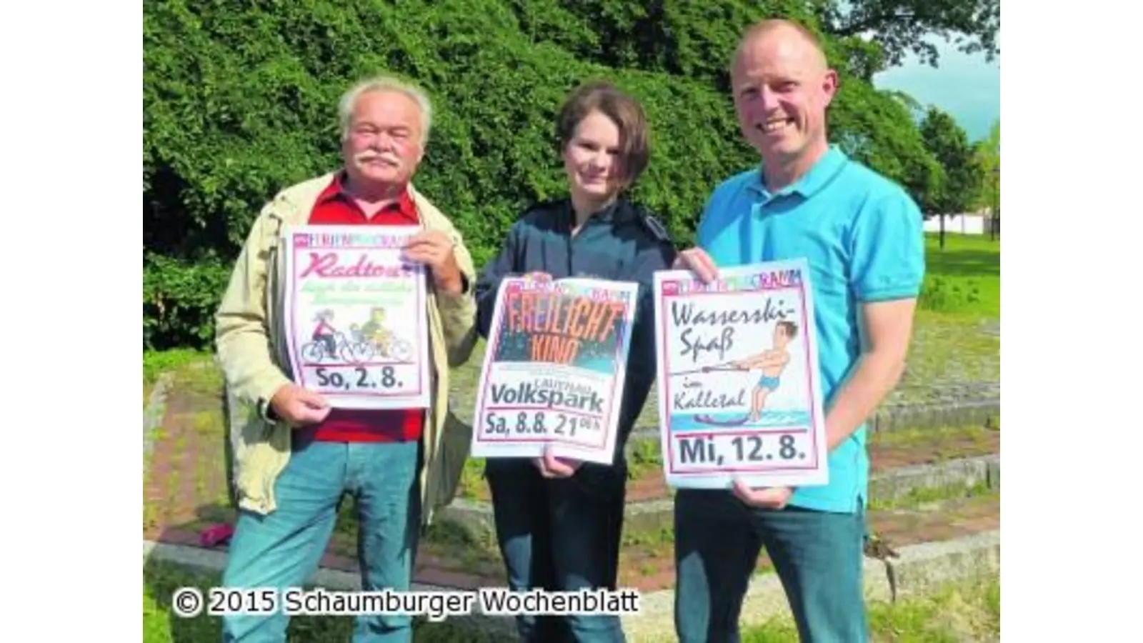 Noch mehr Enten auf der Aue (Foto: red)