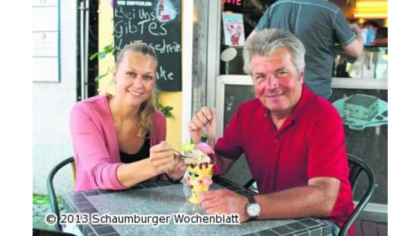 3000 leckere Kugeln Eis versüßen das Ferienende (Foto: ag)