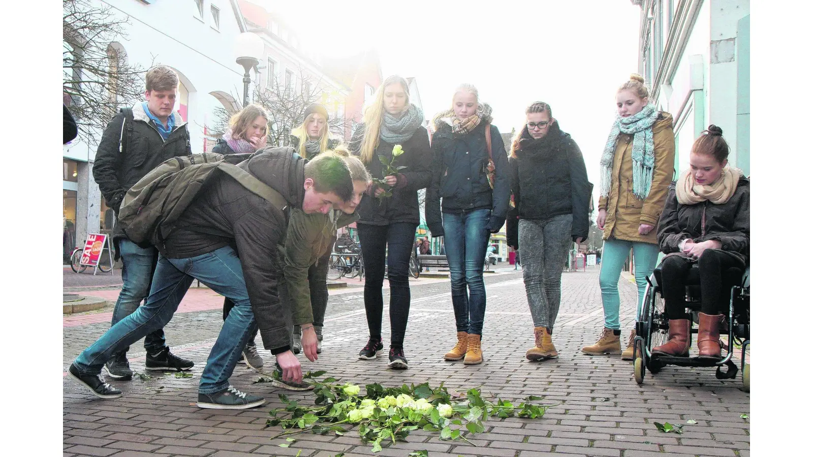 Eine Erinnerung an die Opfer des Holocaust (Foto: bb)