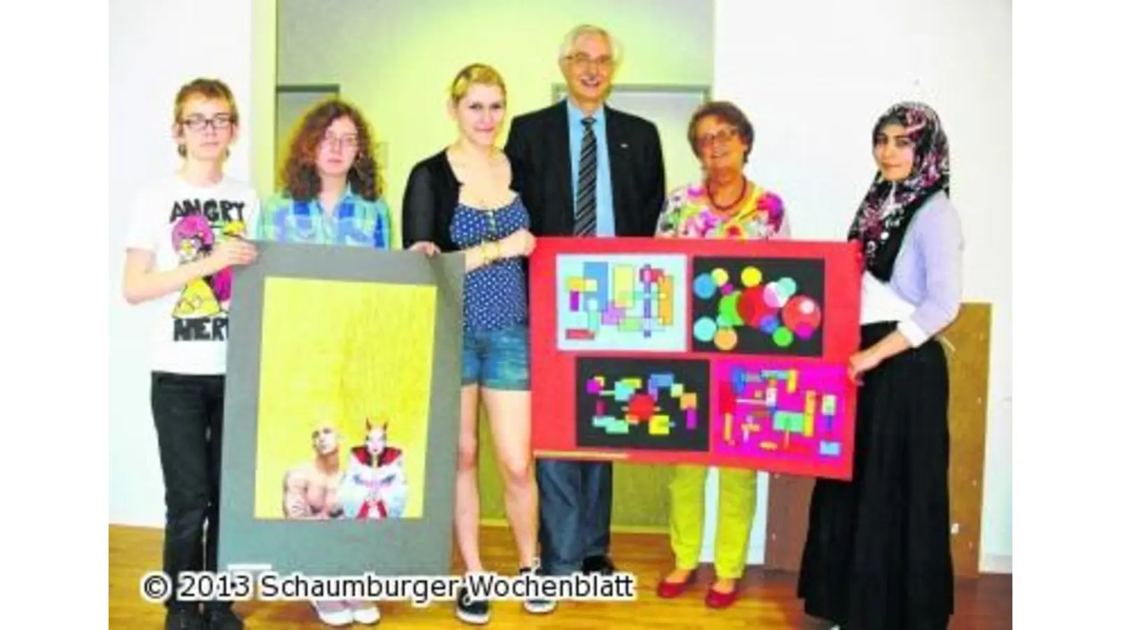 Farbe im Amtsgericht (Foto: hb)