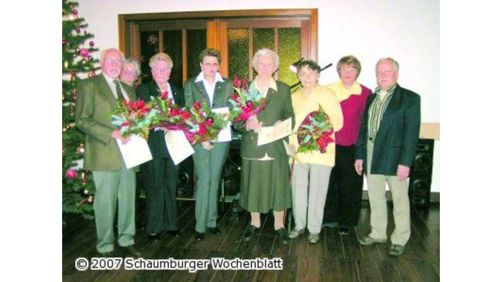 Lina Wegge seit 60 Jahren im SOvD (Foto: red)