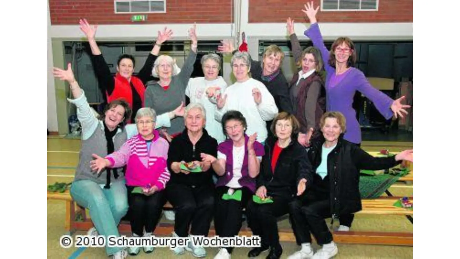 Gymnastinnen erturnen sich bronzene Abzeichen (Foto: jl)