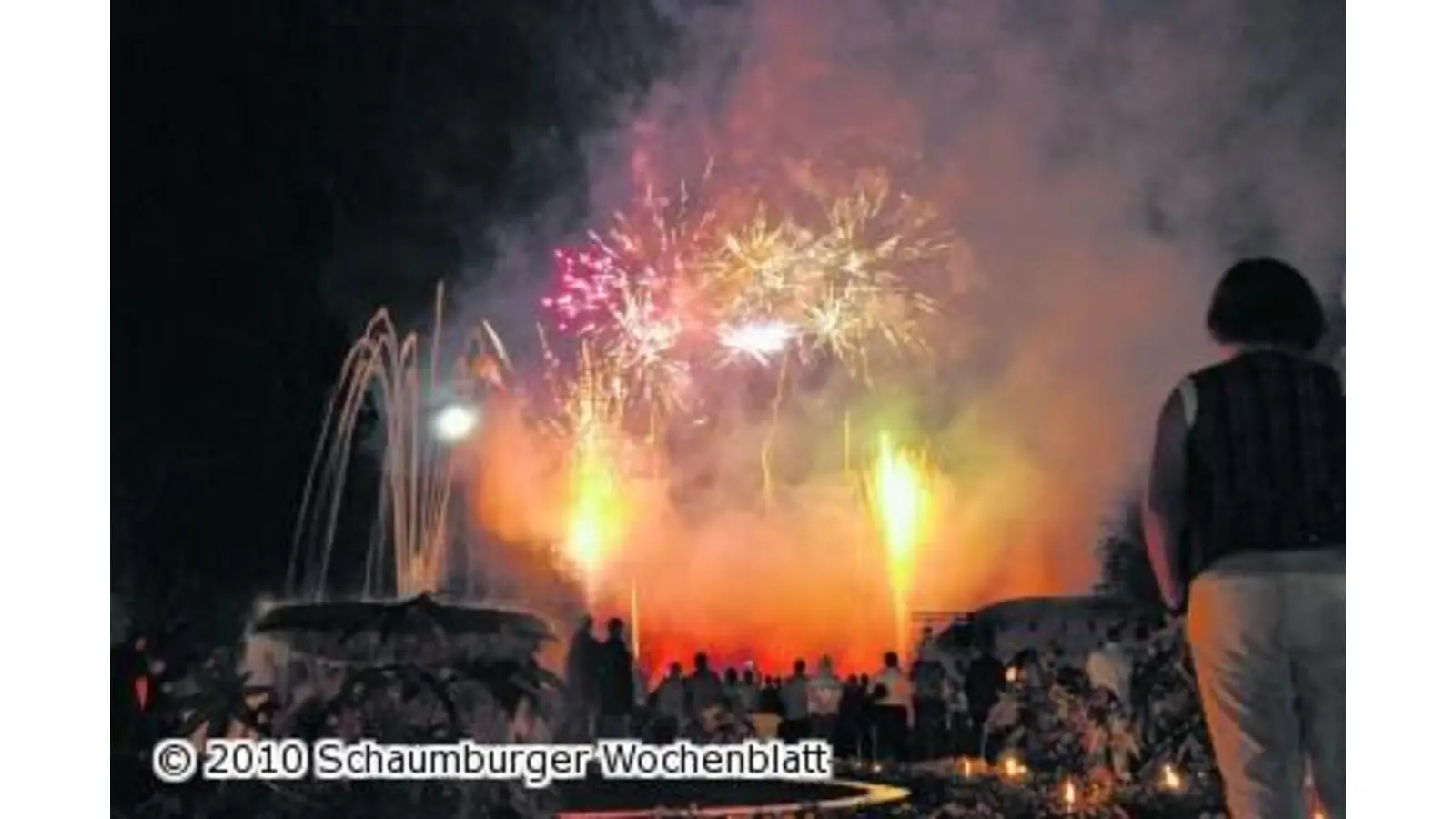 Lichtzauber zu später Stunde (Foto: nb)