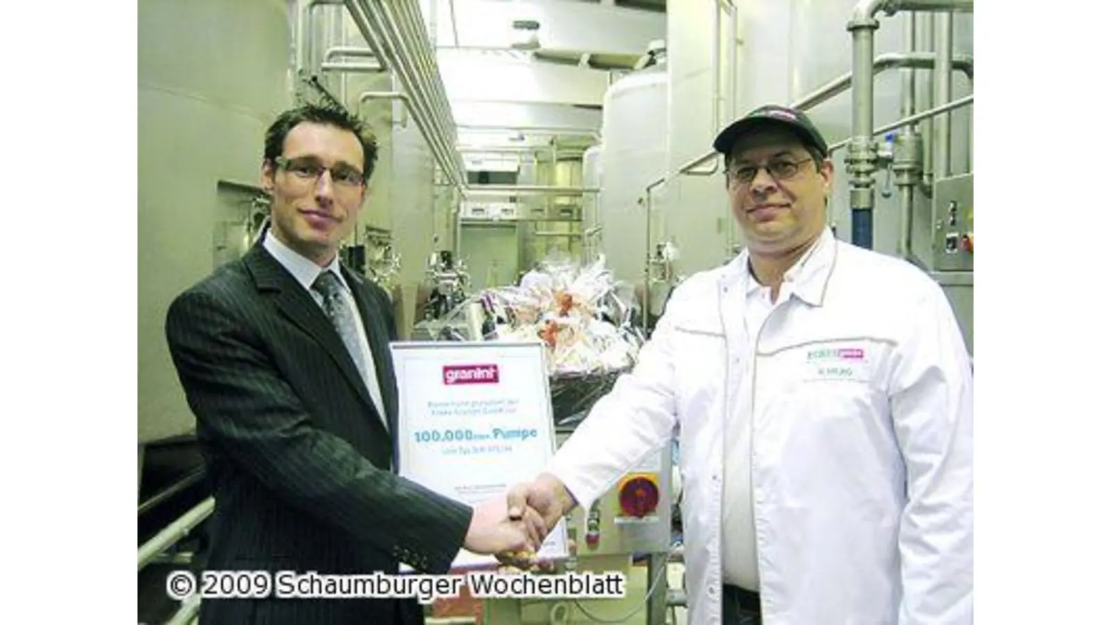 100 000 Pumpen ausgeliefert (Foto: mk)