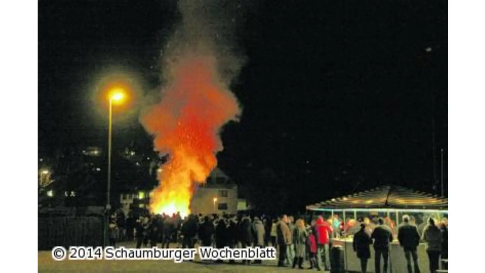 Es brennen wieder die Tannenbäume (Foto: bb)