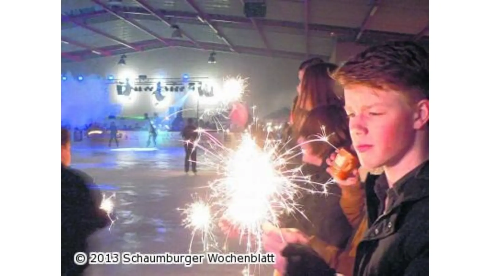 Mit Wunderkerzen endet diese Saison (Foto: al)