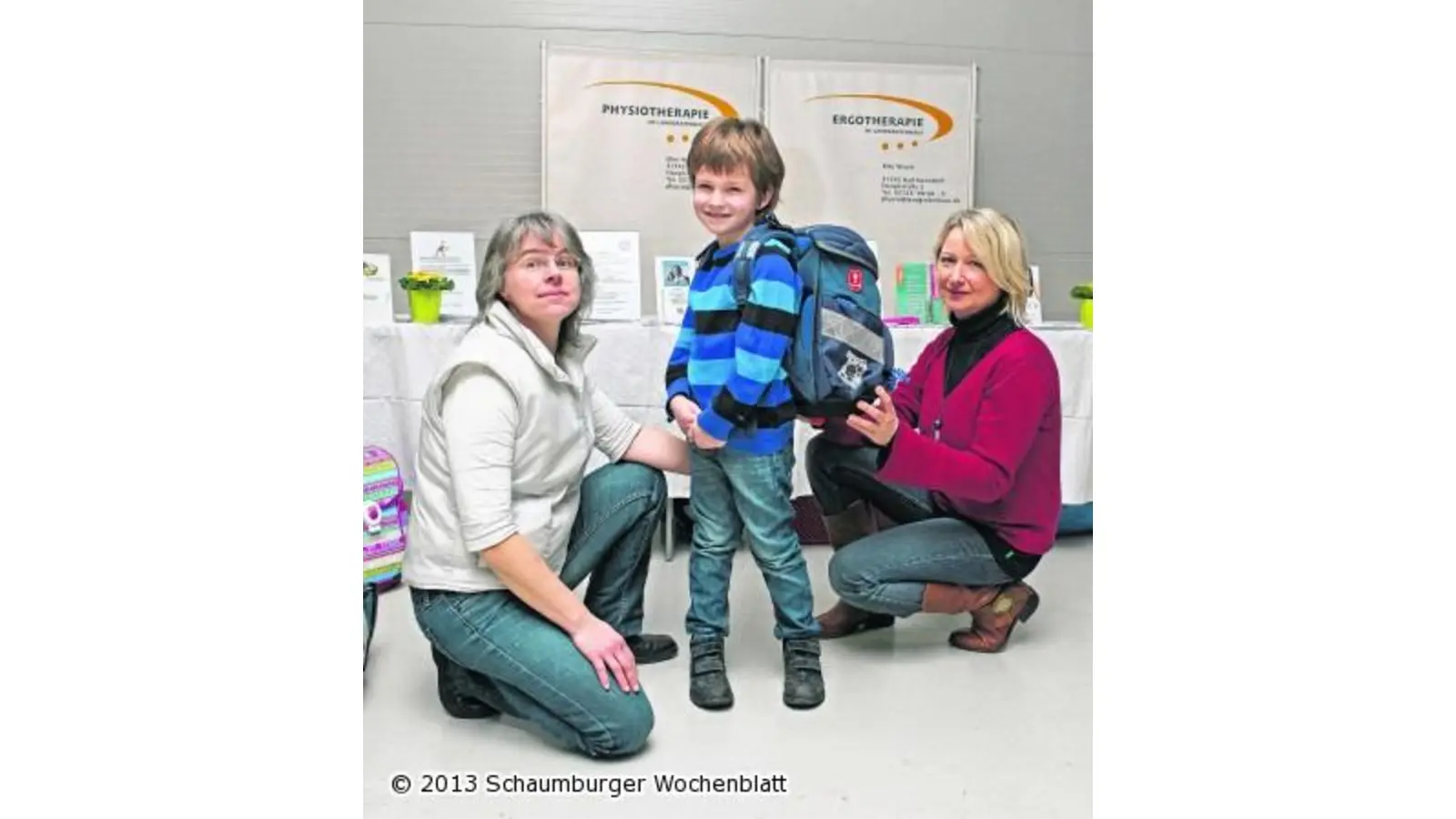 Der richtige Sitz des Schulranzens ist besonders wichtig (Foto: jh)
