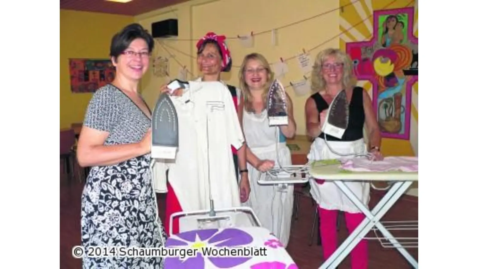 Bügeln statt Bibeln (Foto: al)