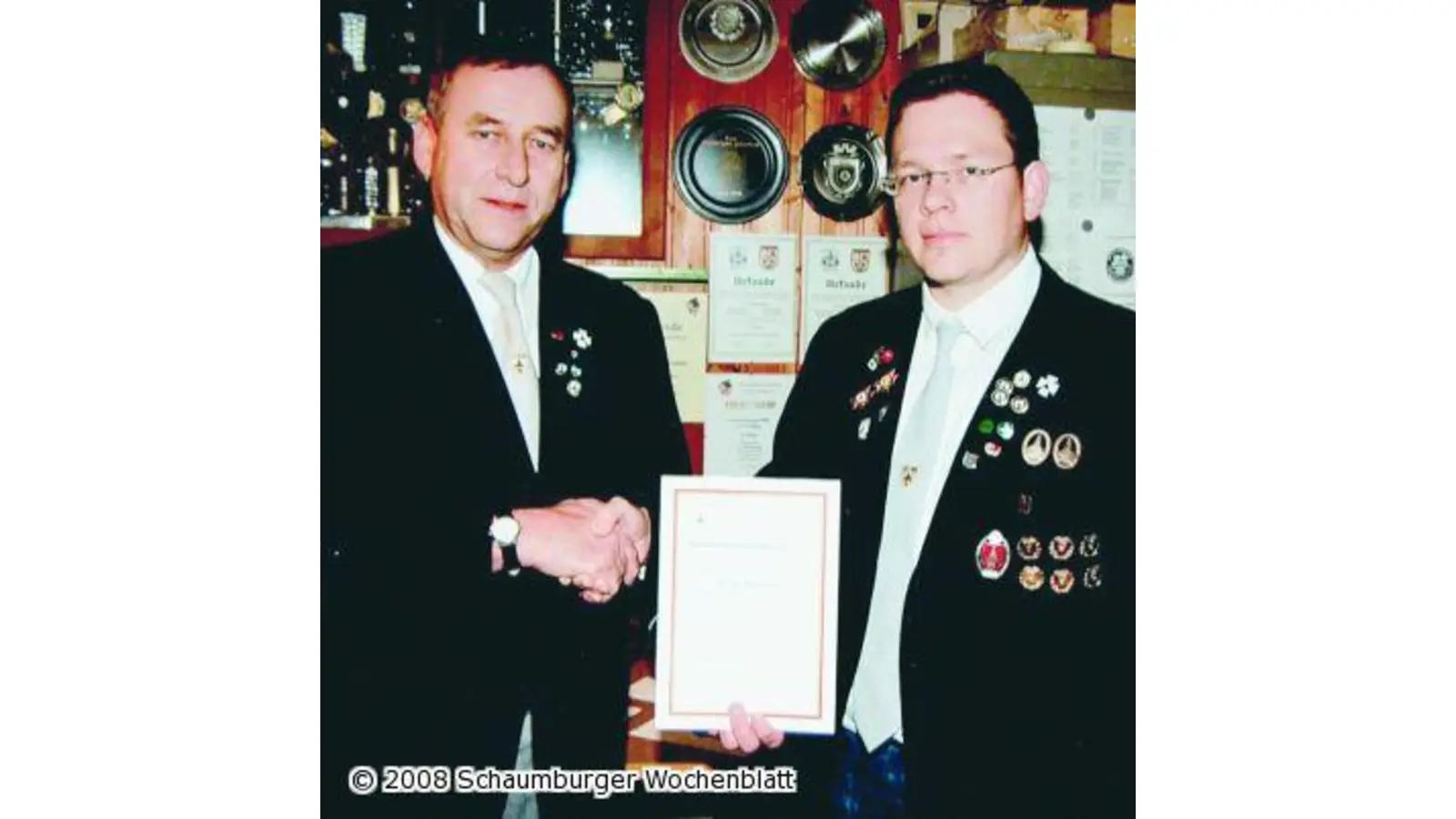 Thomas Hävemeier erhält Verdienstkreuz der Kyffhäuser (Foto: wtz)