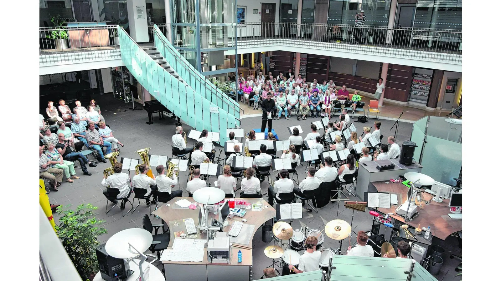 Sparkasse wird zum Konzertsaal (Foto: ste)