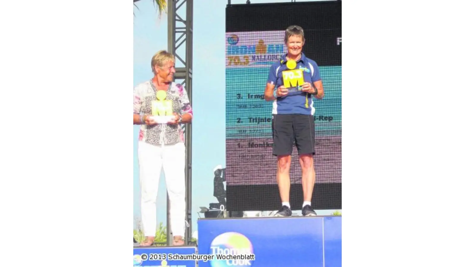 Monika Wille gewinnt Ironman auf Mallorca (Foto: wtz)