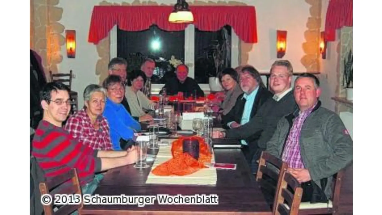 Dorferneuerung und Bahnprojekt diskutiert (Foto: pd)