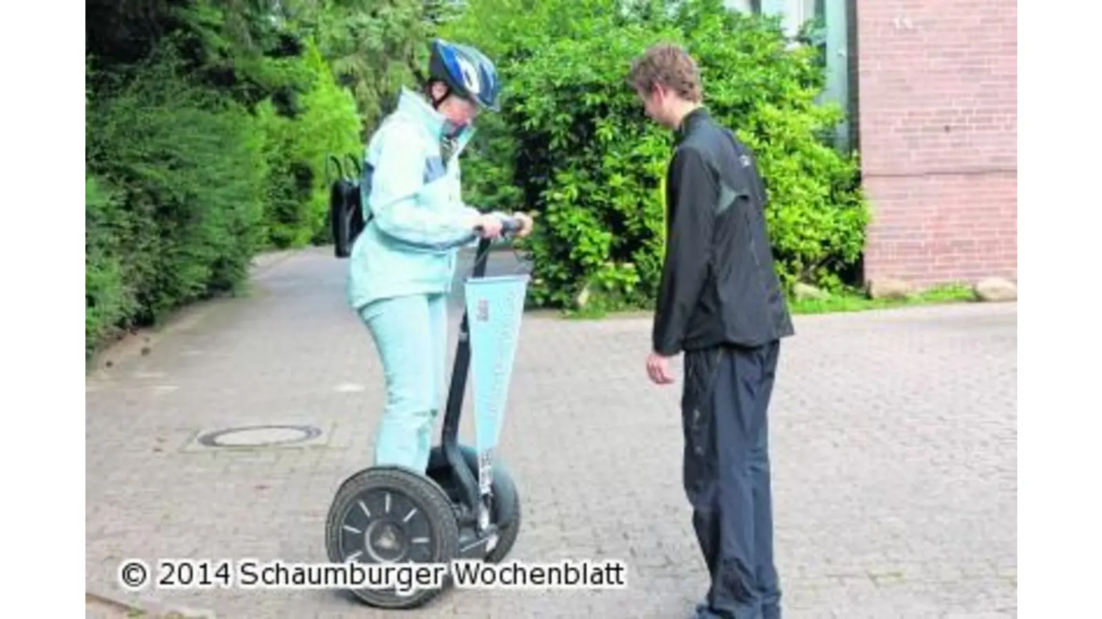 Auf Tour mit dem Segway (Foto: em)