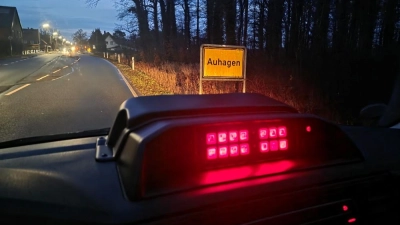 Der Einsatzort: Auhagen. (Foto: Polizei)