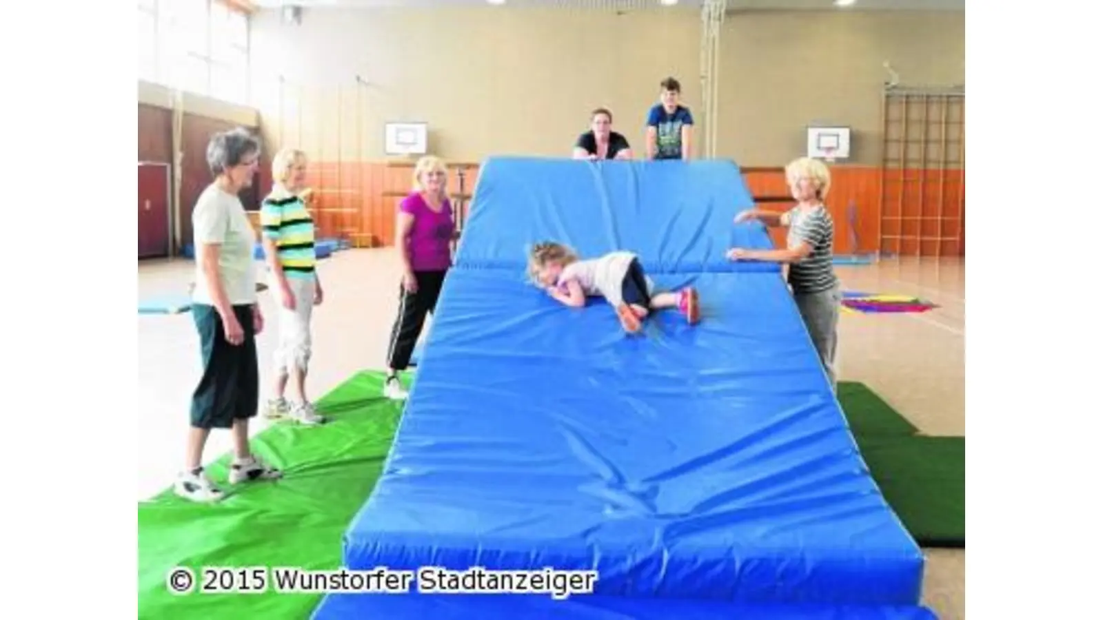 Viel Bewegung beim Kinderturnfest (Foto: mk)