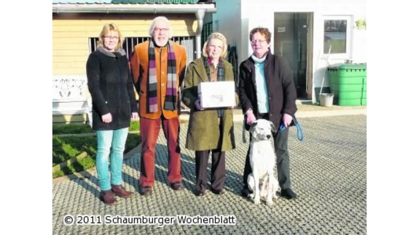 Für Tiere in Not eine große Spende (Foto: pd)