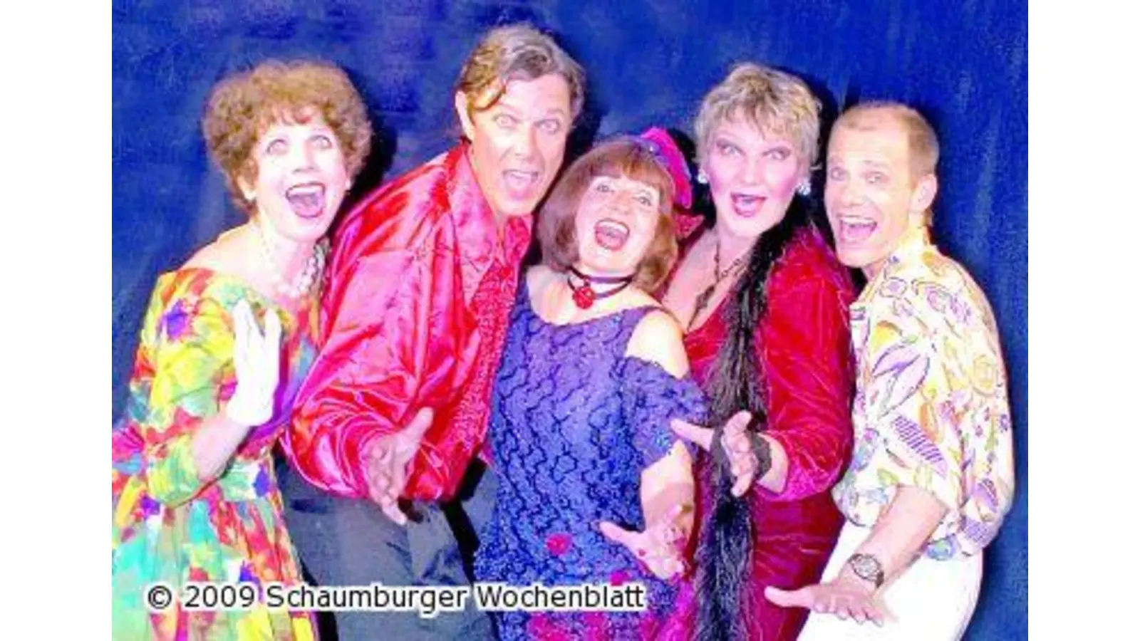Turbulente A-Capella-Show im Schützenhaus Rolfshagen (Foto: tt)