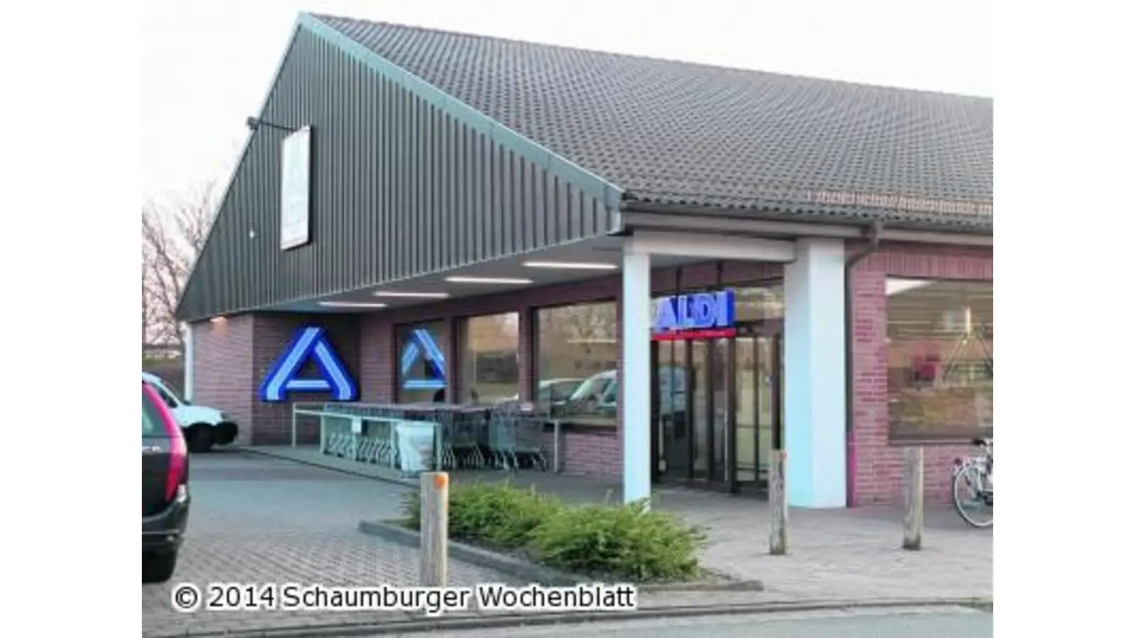 Lauenauer Aldi plant den Abriss (Foto: al)