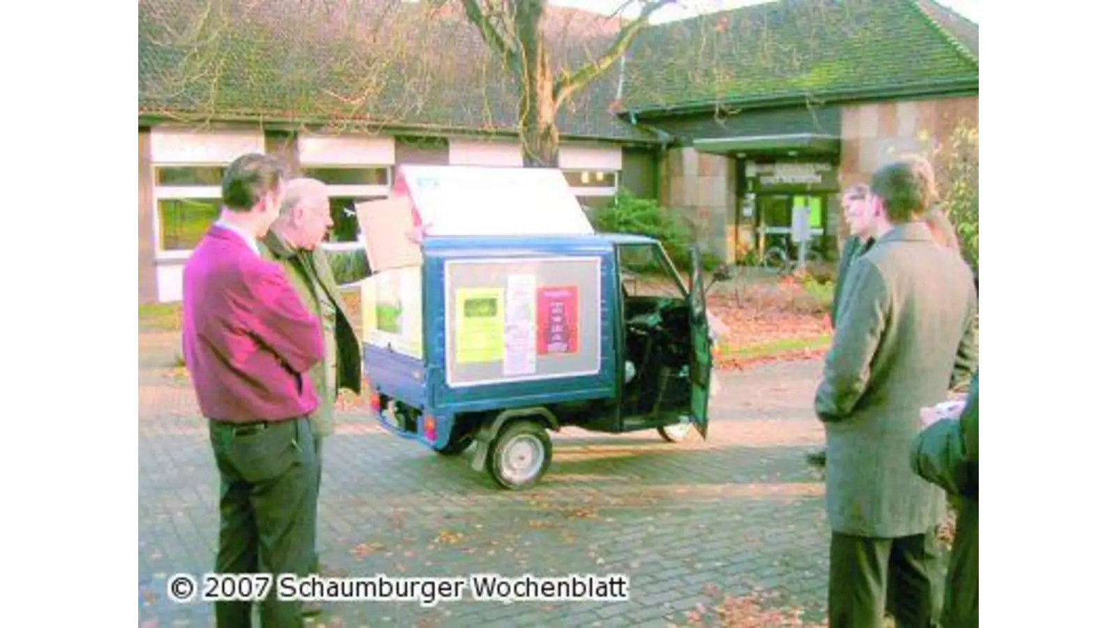 Info Mobil wirbt für den Kurort (Foto: red)