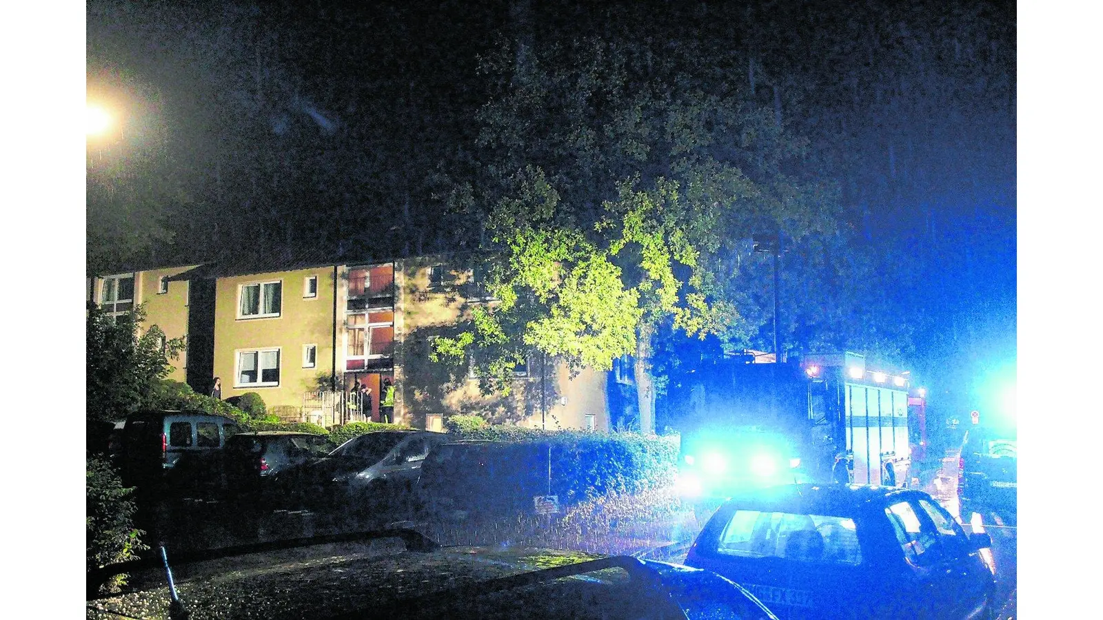 Dauerregen verursacht Feuerwehreinsatz (Foto: em)