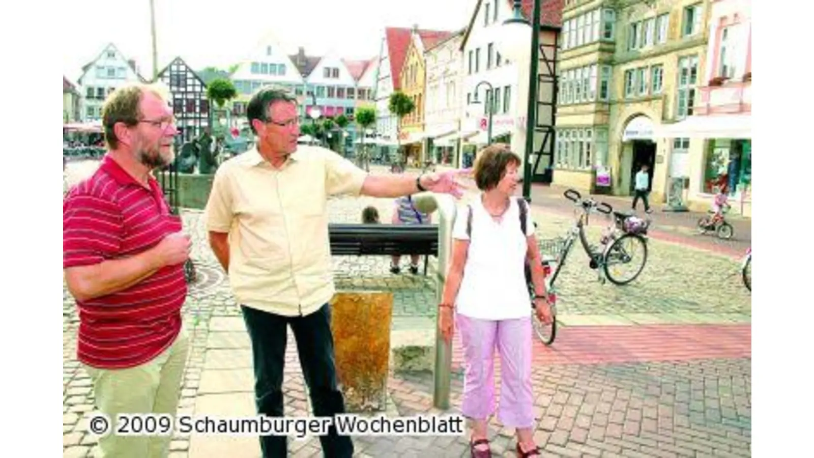 Innenstadt bietet genügend Raum für weitere Fahrradstellplätze (Foto: bb)