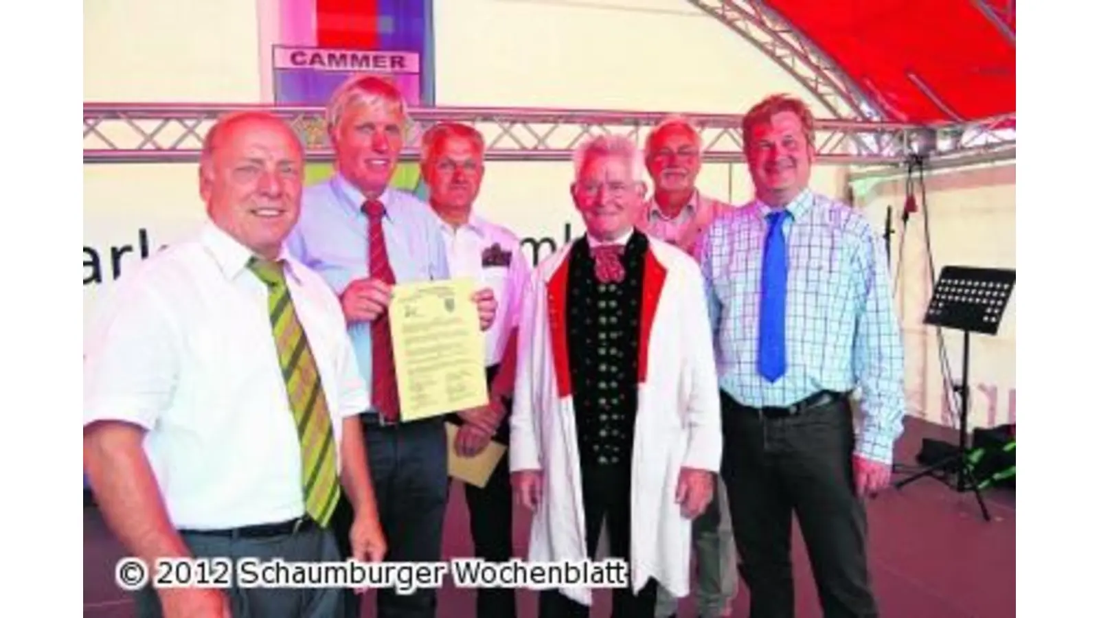 Cammeruner feiern ein gelungenes Jubiläumsfest (Foto: red)