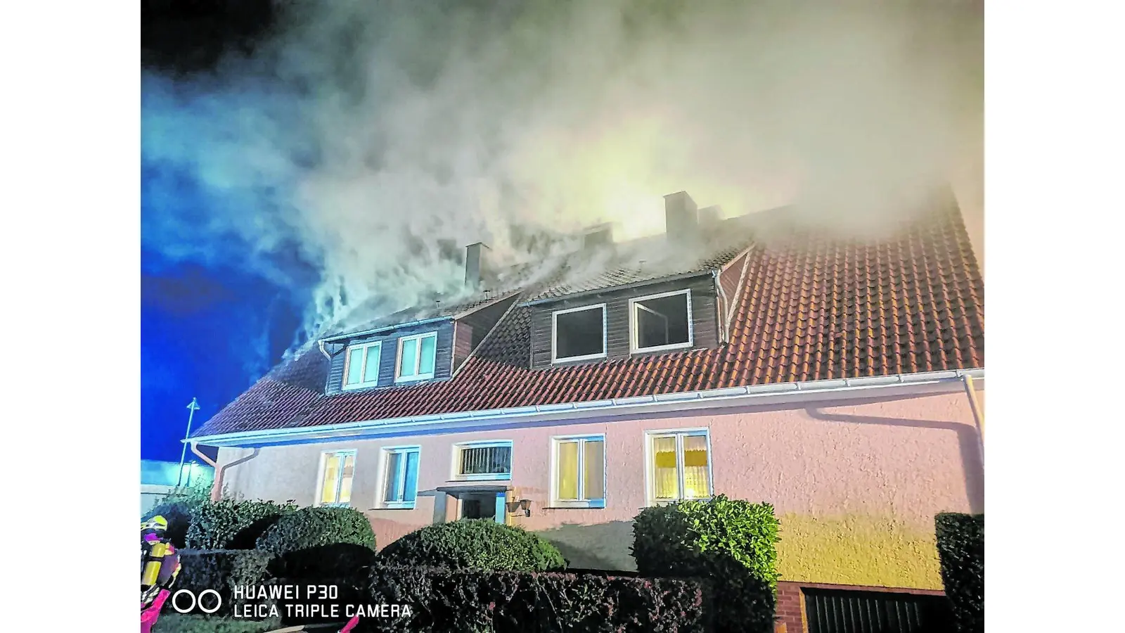 Großeinsatz in der Windmühlenstraße (Foto: nh)