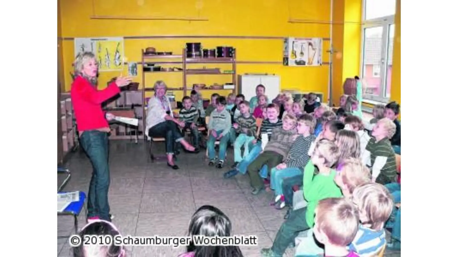 Unterricht wird zur Lesestunde (Foto: al)