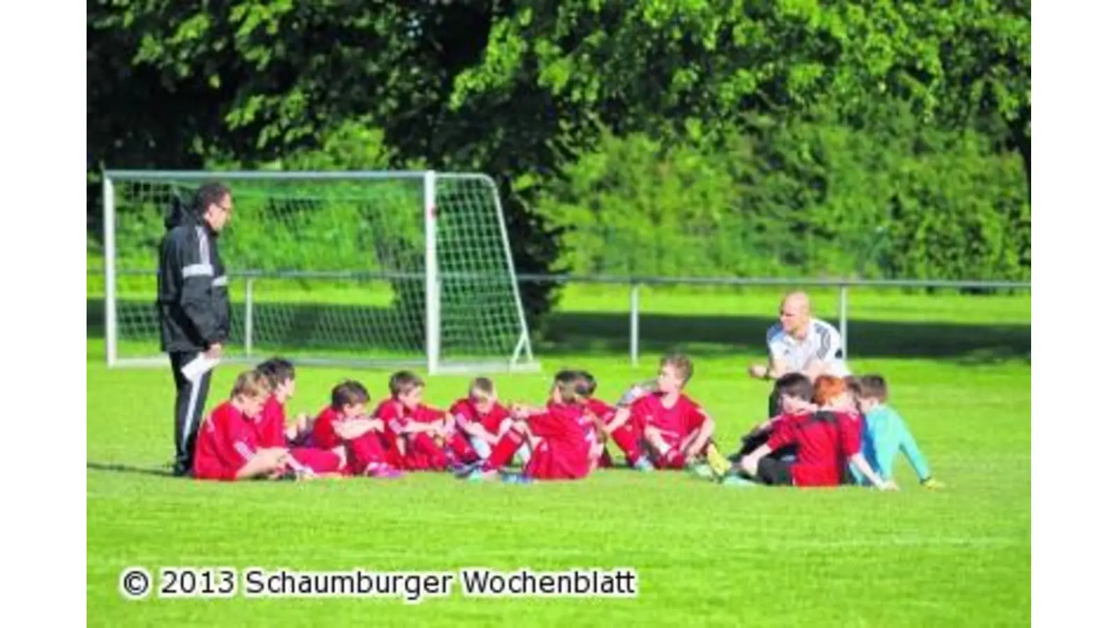 Junge Auswahlspieler beeindrucken Zuschauer (Foto: bb)