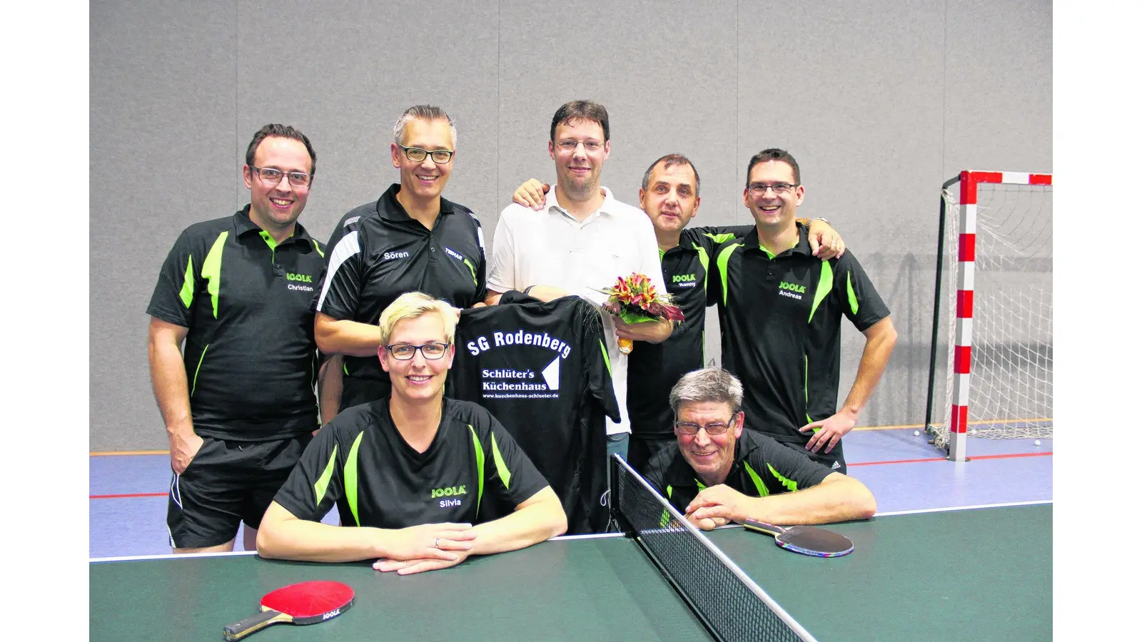 Trikots für Tischtennisspieler (Foto: bb)