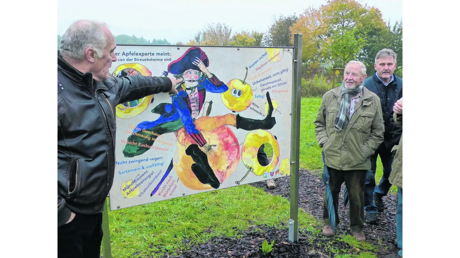 Wo Münchhausen auf einem Apfel reitet (Foto: al)