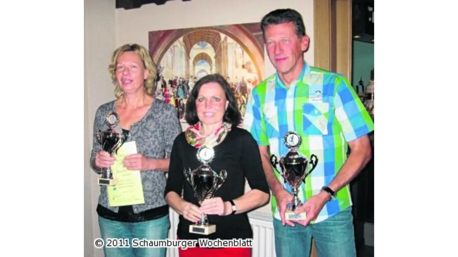 Für diese Drei zahlt sich das Laufen doppelt aus (Foto: red)