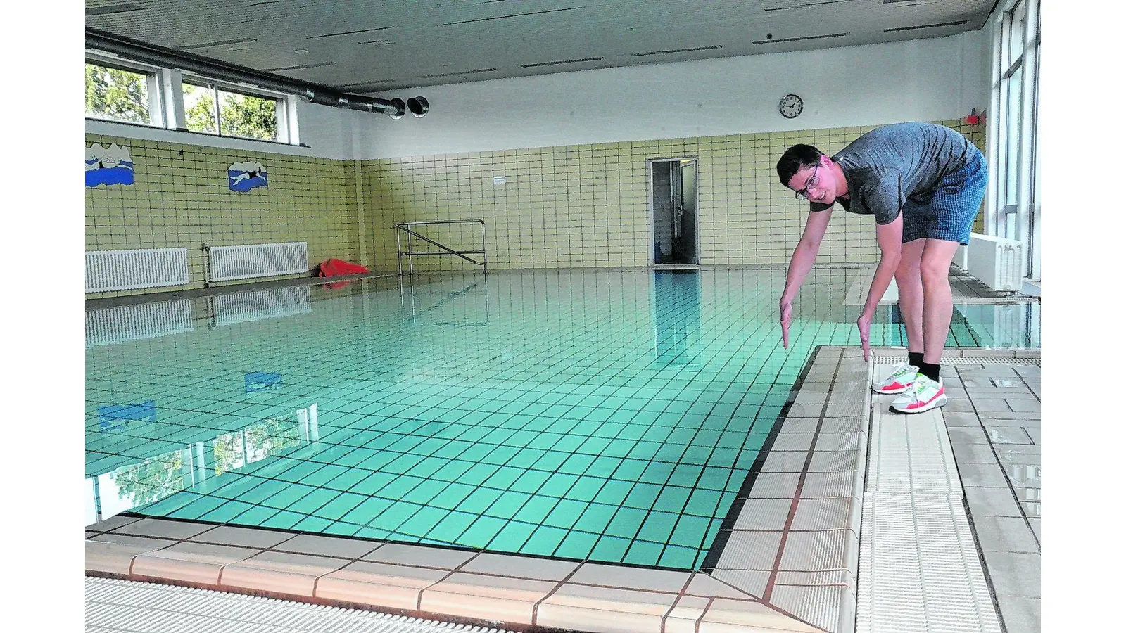 Die Erhöhung der Wassertiefe (Foto: red)