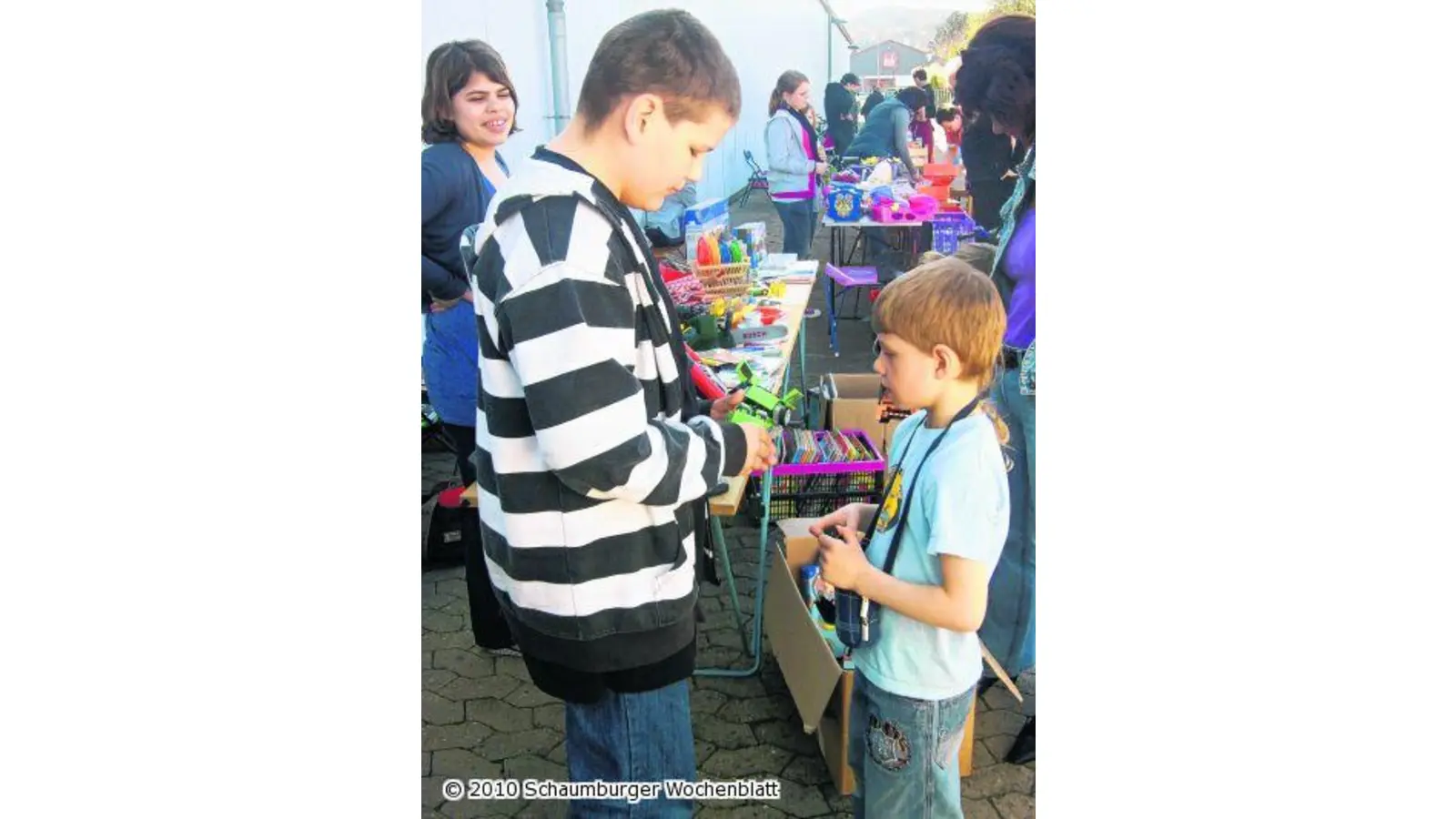 Kleine Geschäftsleute ganz groß (Foto: red)