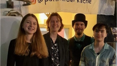Bieten frischen rockigen Sound: Die Band „Panik in der Kirche”. (Foto: privat)