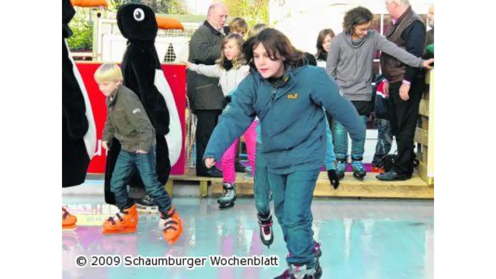 Frühlingshafter Start in die Eiszeit (Foto: hb)