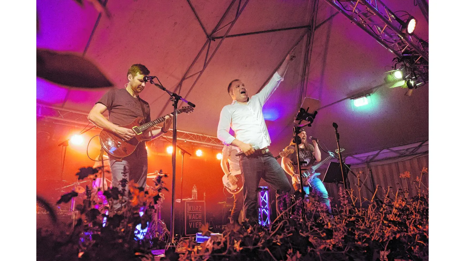 Und schon ist die Party im Gange (Foto: red)