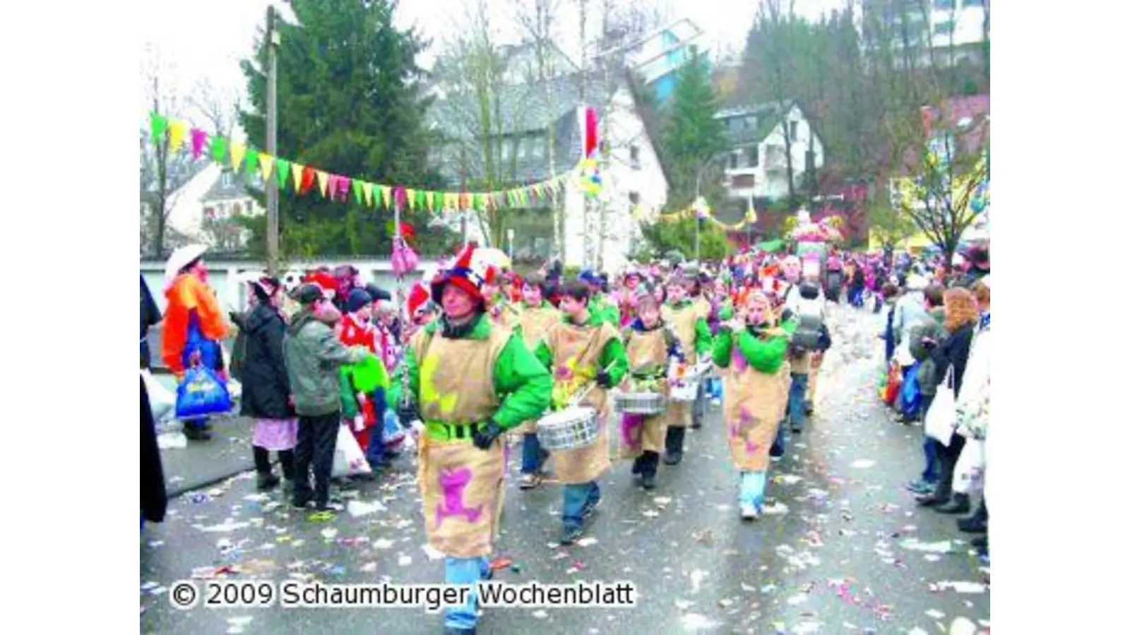 Liekweger Spielleute beim Karneval im Rheinland (Foto: pp)