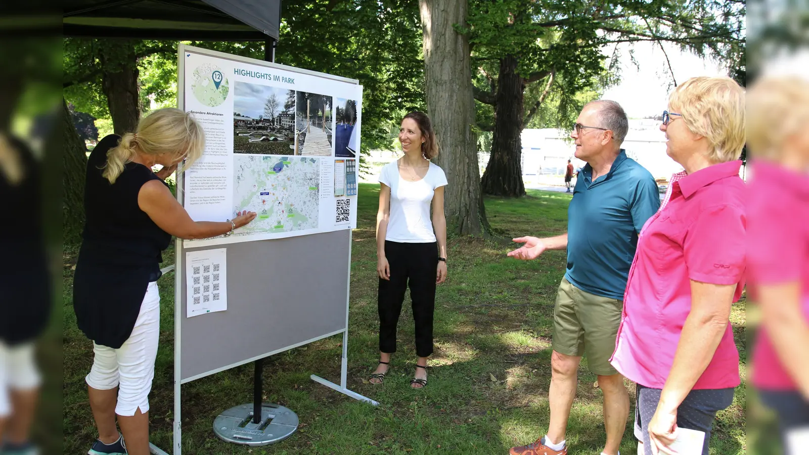 Die Stadt Bad Nenndorf bereitet die Landesgartenschau unter Beteiligung der Bürgerschaft vor. Der Landkreis fasst Förderungen im Umfang von einer Millionen Euro iins Auge.  (Foto: Borchers, Bastian)
