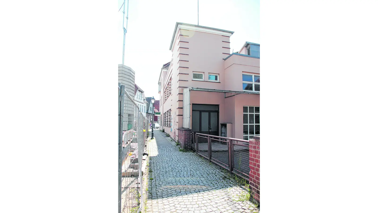 Ein neues Wohnquartier in der Wallstraße (Foto: nh)