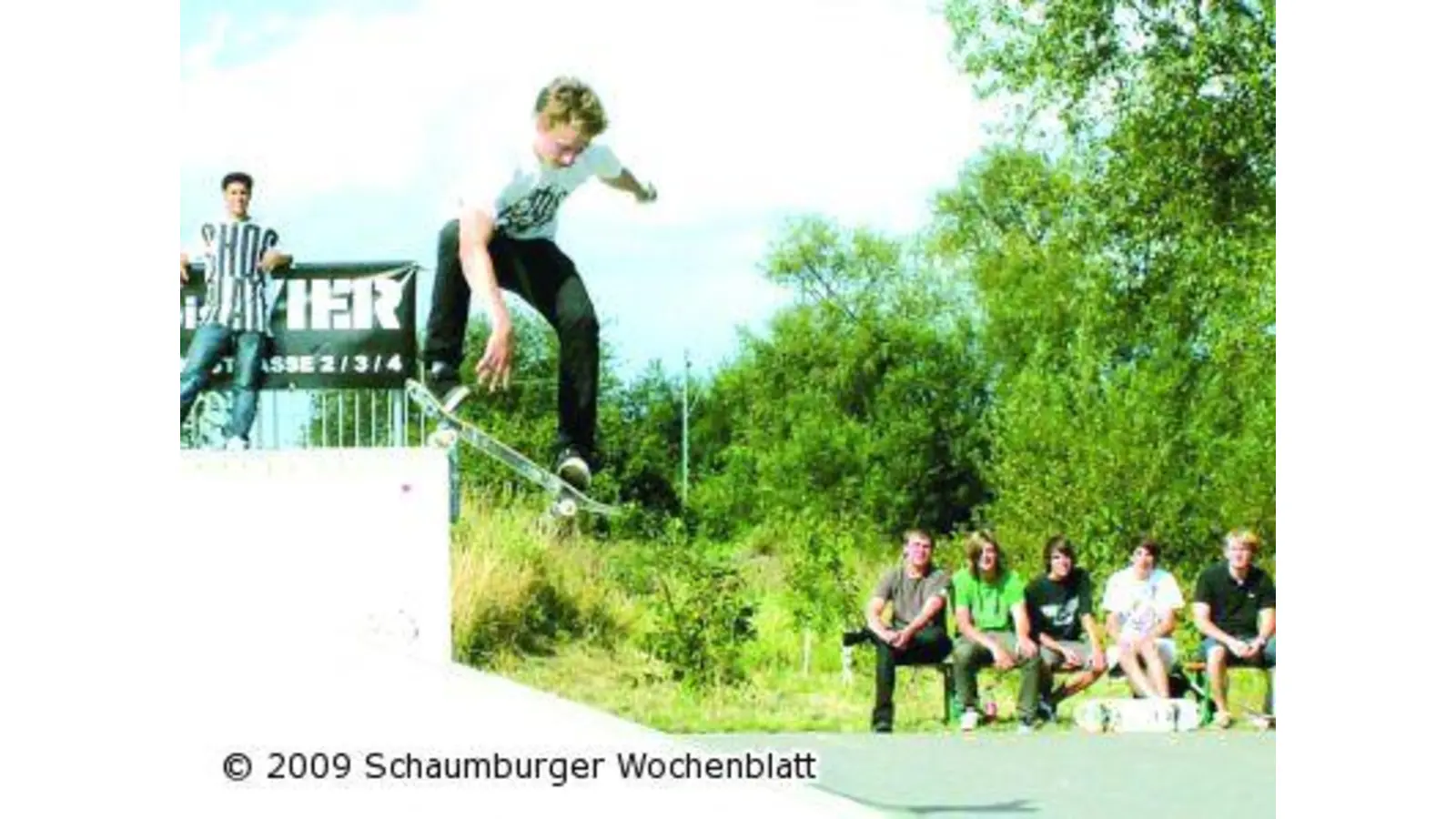 Erster Wettbewerb auf Skate-Anlage (Foto: red)